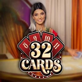 32 Cards casino game by Ezugi – featured logo at Qbet Casino