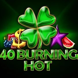 40 Burning Hot casino game by Amusnet Interactive – featured logo at Qbet Casino