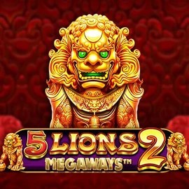 5 Lions Megaways 2 logo by Pragmatic Play Qbet Casino