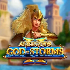 Age Of The Gods: God Of Storms 2 slot icon by Playtech, available at Qbet Casino