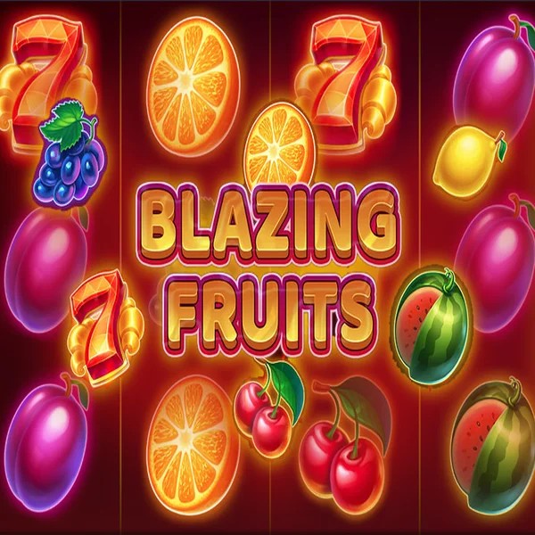 Blazing Fruits slot visual from Inbet Games available on qbetcasino.eu