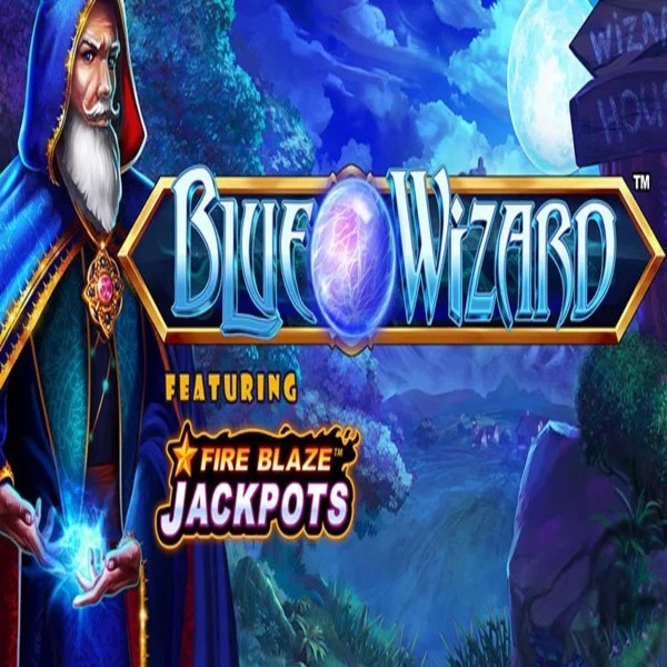 Blue Wizard Fire Blaze Jackpots – slot by Rarestone Gaming, featured at qbetcasino.eu