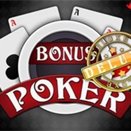 Try Bonus Poker Deluxe - 3 Hands slot by RTG (Reel Time Gaming) on qbetcasino.eu – logo image