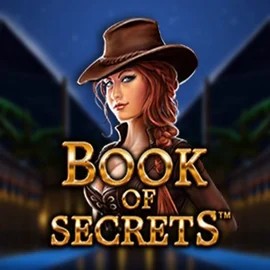 Book of Secrets online game logo by SYNOT Games on qbetcasino.eu