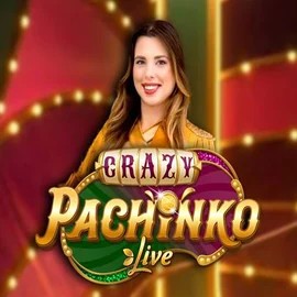 Crazy Pachinko logo – Live Casino by Evolution at Qbet Casino