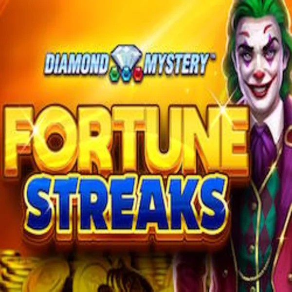 Diamond Mystery Fortune Streaks online game logo by Greentube on qbetcasino.eu