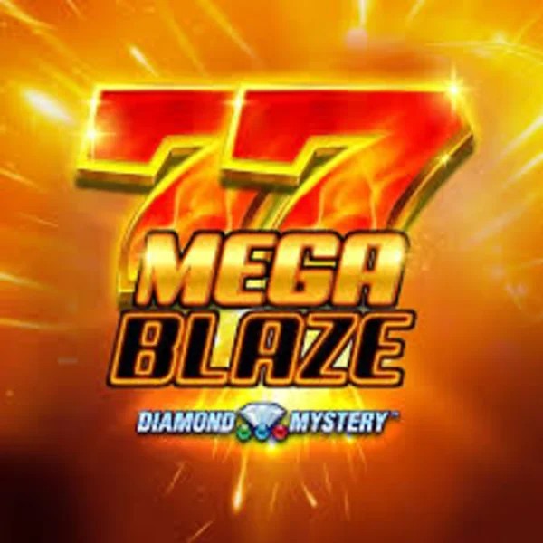 Diamond Mystery Mega Blaze by Greentube, showcased at qbetcasino.eu – game logo