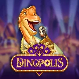 Official Slots logo: Dinopolis by Push Gaming at Qbet Casino