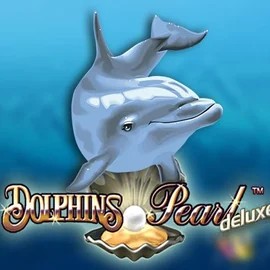 Dolphins Pearl Deluxe logo – Slots by Novomatic at Qbet Casino