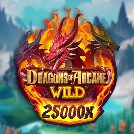 Dragons of Arcane Wild game by Foxium – logo hosted on Qbet Casino