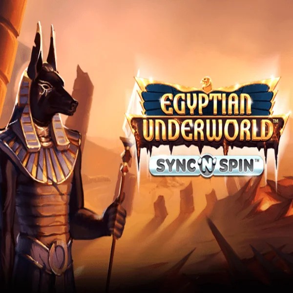 Official Slots logo: Egyptian Underworld by Greentube at Qbet Casino