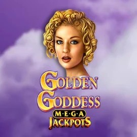 Golden Goddess Megajackpots logo by IGT at Qbet Casino