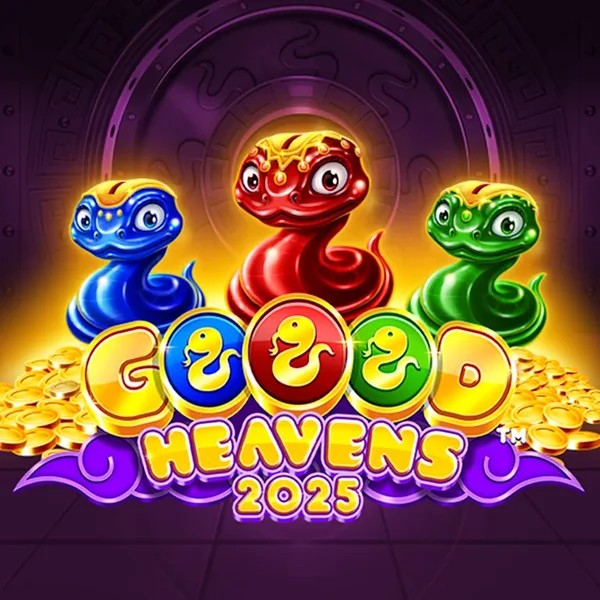 Goood Heavens slot icon by Rarestone Gaming, available at Qbet Casino