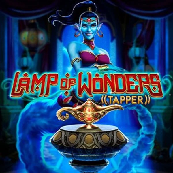 Lamp Of Wonders Tapper slot logo by Greentube at Qbet Casino