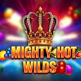 Mighty Hot Wilds logo – Slots by Inspired Gaming at Qbet Casino
