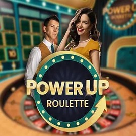 PowerUP Roulette slot visual from Pragmatic Play available on qbetcasino.eu