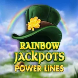 Rainbow Jackpots Power Lines game by Red Tiger Gaming – logo hosted on Qbet Casino