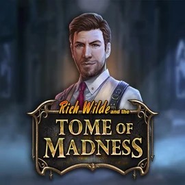Tome of Madness online game logo by Play'n GO on qbetcasino.eu