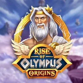 Slots logo of Rise of Olympus Origins from Play'n GO at Qbet Casino