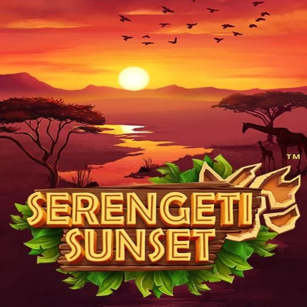 Serengeti Sunset logo by Skywind Group at Qbet Casino
