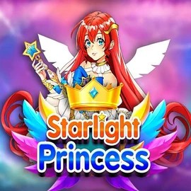 Starlight Princess logo by Pragmatic Play at Qbet Casino