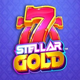 Stellar Gold logo – Slots by Snowborn Games at Qbet Casino