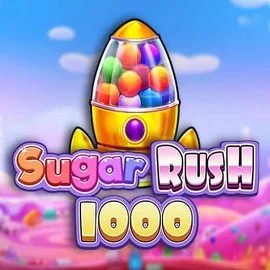 Sugar Rush 1000 slot icon by Pragmatic Play, available at Qbet Casino