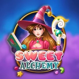 Sweet Alchemy slot visual from Play'n GO available on qbetcasino.eu