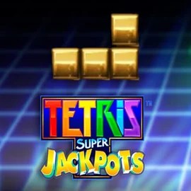 Tetris Super Jackpots logo by WMS Qbet Casino
