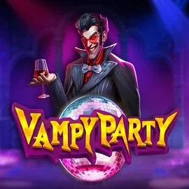 Official Slots logo: Vampy Party by Pragmatic Play at Qbet Casino