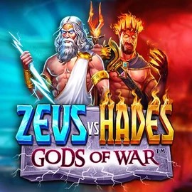 Zeus vs Hades: Gods of War online game logo by Pragmatic Play on qbetcasino.eu